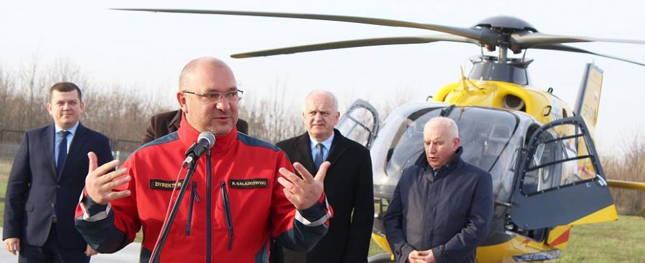 Robert Gałązkowski, dyrektor lotniczego pogotowia ratunkowego